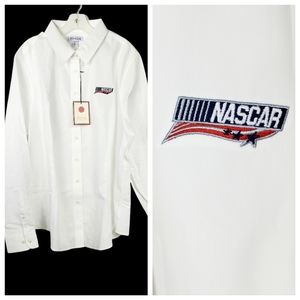 Nascar Red House Button-Up Shirt